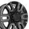 OE CV96B Wheels - Gloss Black Machined
