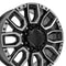 OE CV97B Wheels - Gloss Black with Milled Edge
