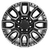 OE CV97B Wheels - Gloss Black with Milled Edge with Tinted Clear