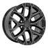OE CV98B Wheels - Gloss Black with Milled Edge