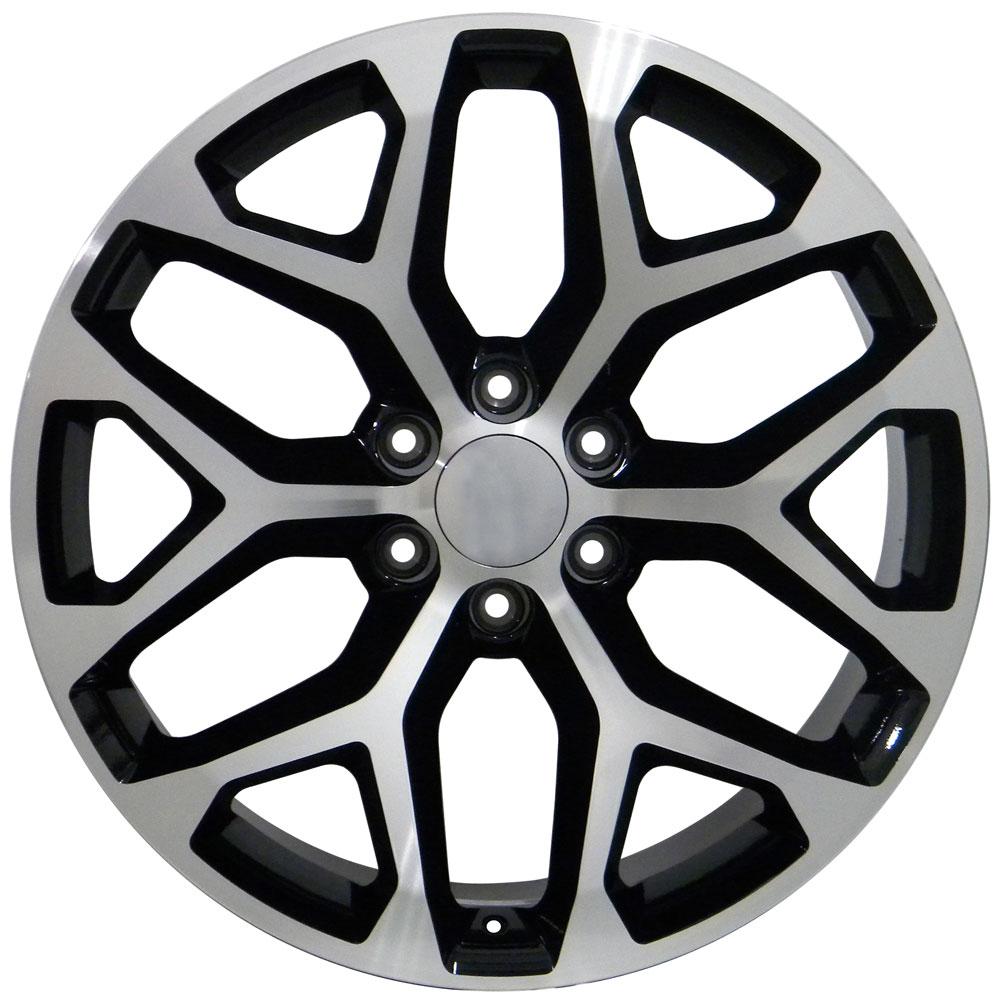 OE CV98B Wheels - Gloss Black Machined