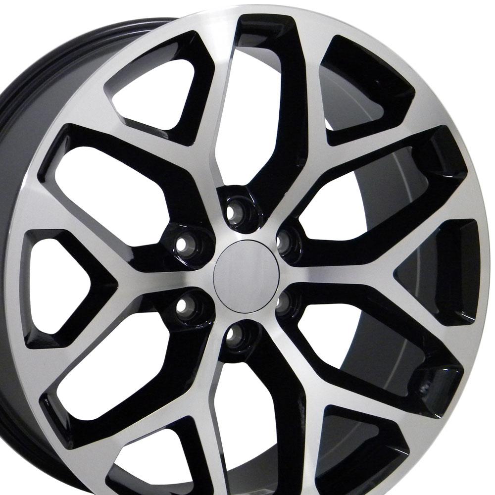 OE CV98B Wheels - Gloss Black Machined