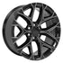 OE CV98B Wheels - Gloss Black with Milled Edge
