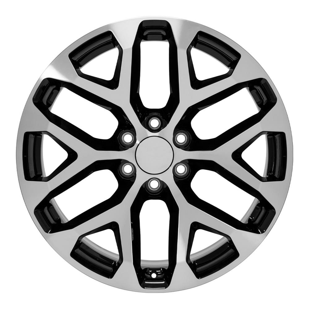 OE CV98B Wheels - Gloss Black Machined