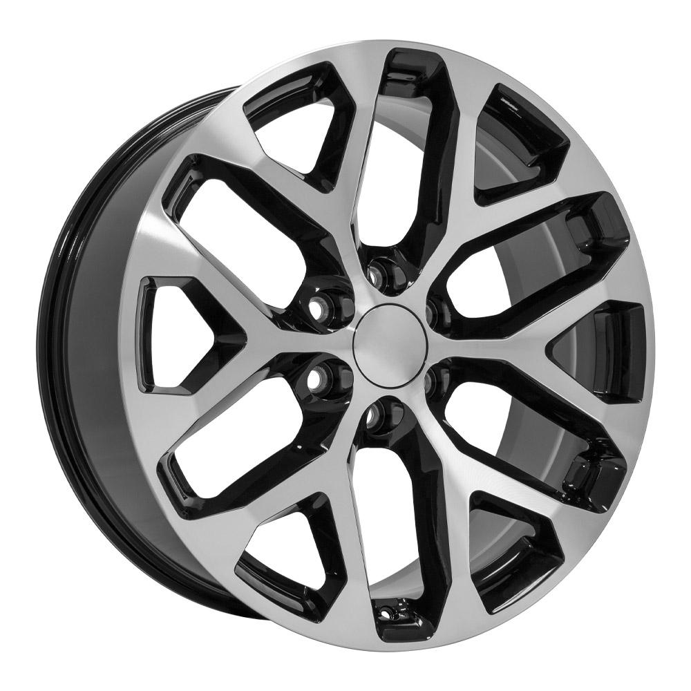 OE CV98B Wheels - Gloss Black Machined