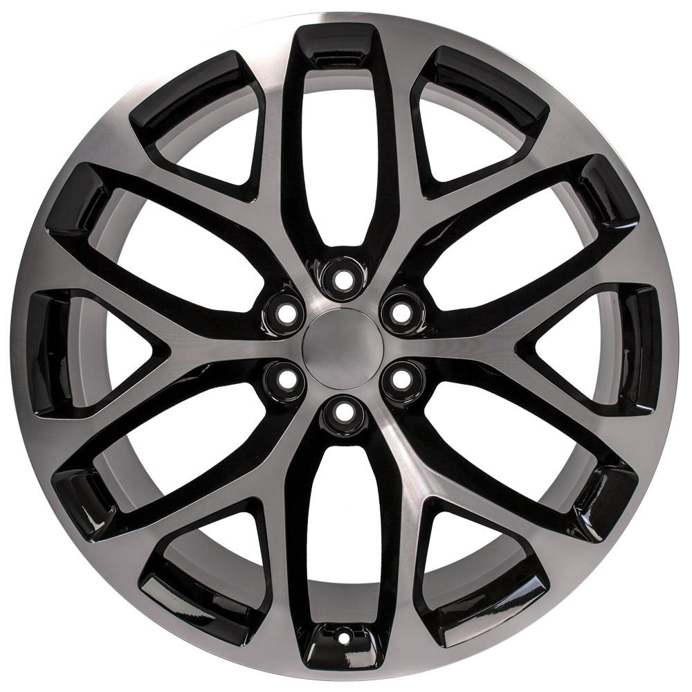 OE CV98B Wheels - Gloss Black Machined