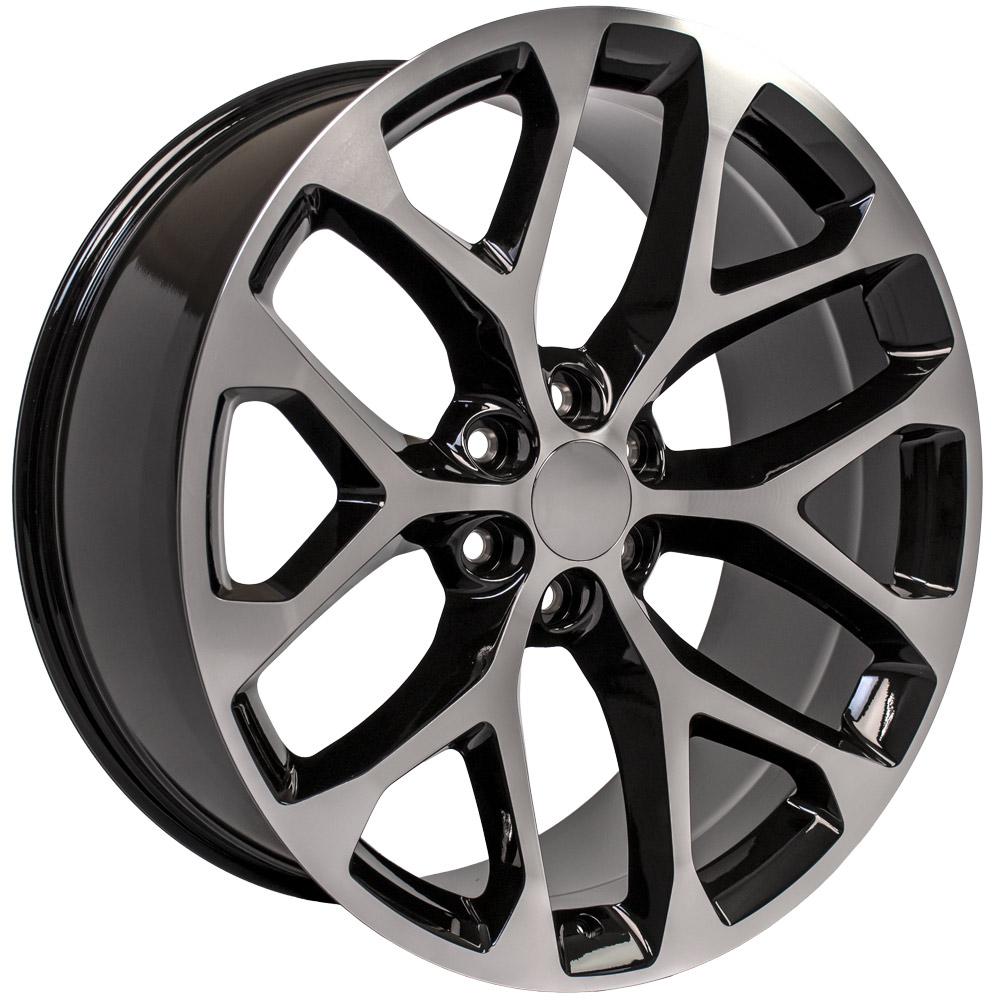 OE CV98B Wheels - Gloss Black Machined