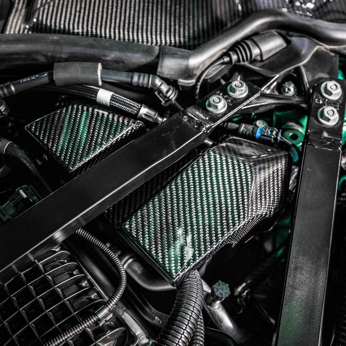 RSC G8X M2 | M3 | M4 Engine Bay Kit | Carbon Fiber | 6 Piece Package - Legends Auto Parts