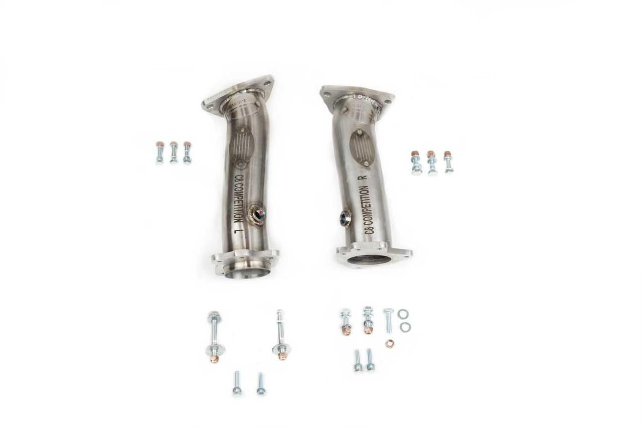 Fabspeed - Chevrolet Corvette C8 link comp. Pipes (2020+) - Legends Auto Parts