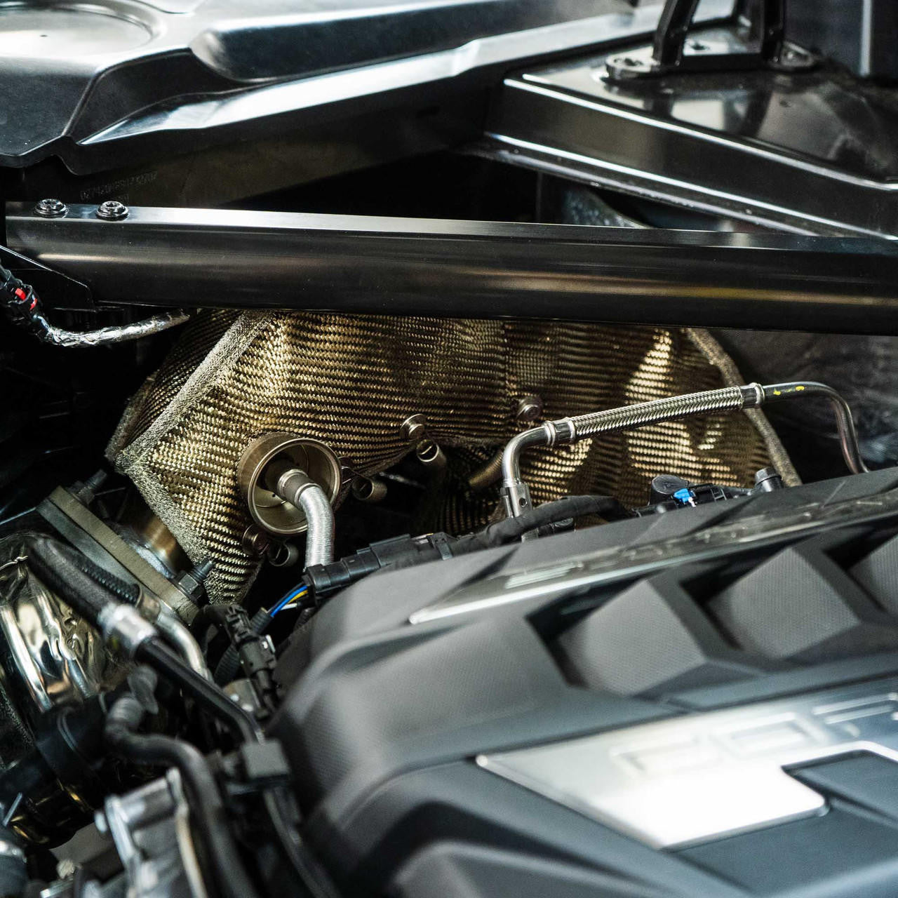 Fabspeed - Chevrolet Corvette C8 Stingray / E-Ray Header Blankets (2020+) - Legends Auto Parts
