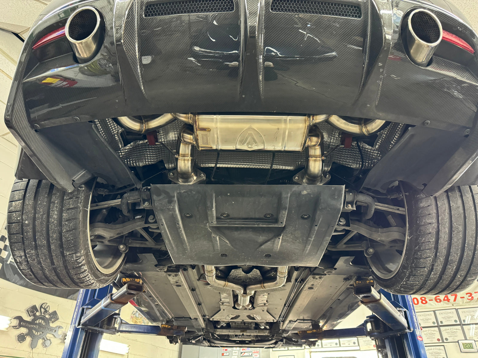 Aston Martin DBS V12 Valved Sport Exhaust System - Legends Auto Parts