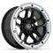 DEFIANT DF01 Wheels - Gloss Black with Milled Edge