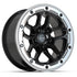 DEFIANT DF01 Wheels - Gloss Black with Milled Edge