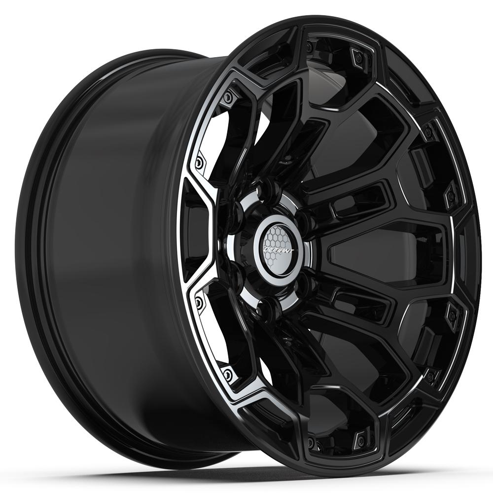 DEFIANT DF03 Wheels - Gloss Black