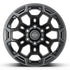DEFIANT DF03 Wheels - Satin Black with Dark Satin Charcoal 2-Tone