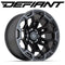 DEFIANT DF03 Wheels - Satin Black with Dark Satin Charcoal 2-Tone