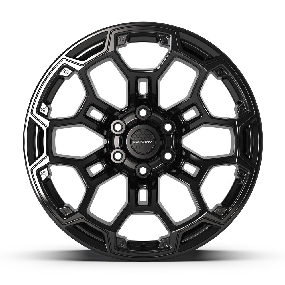 DEFIANT DF03 Wheels - Gloss Black