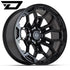 DEFIANT DF03 Wheels - Gloss Black
