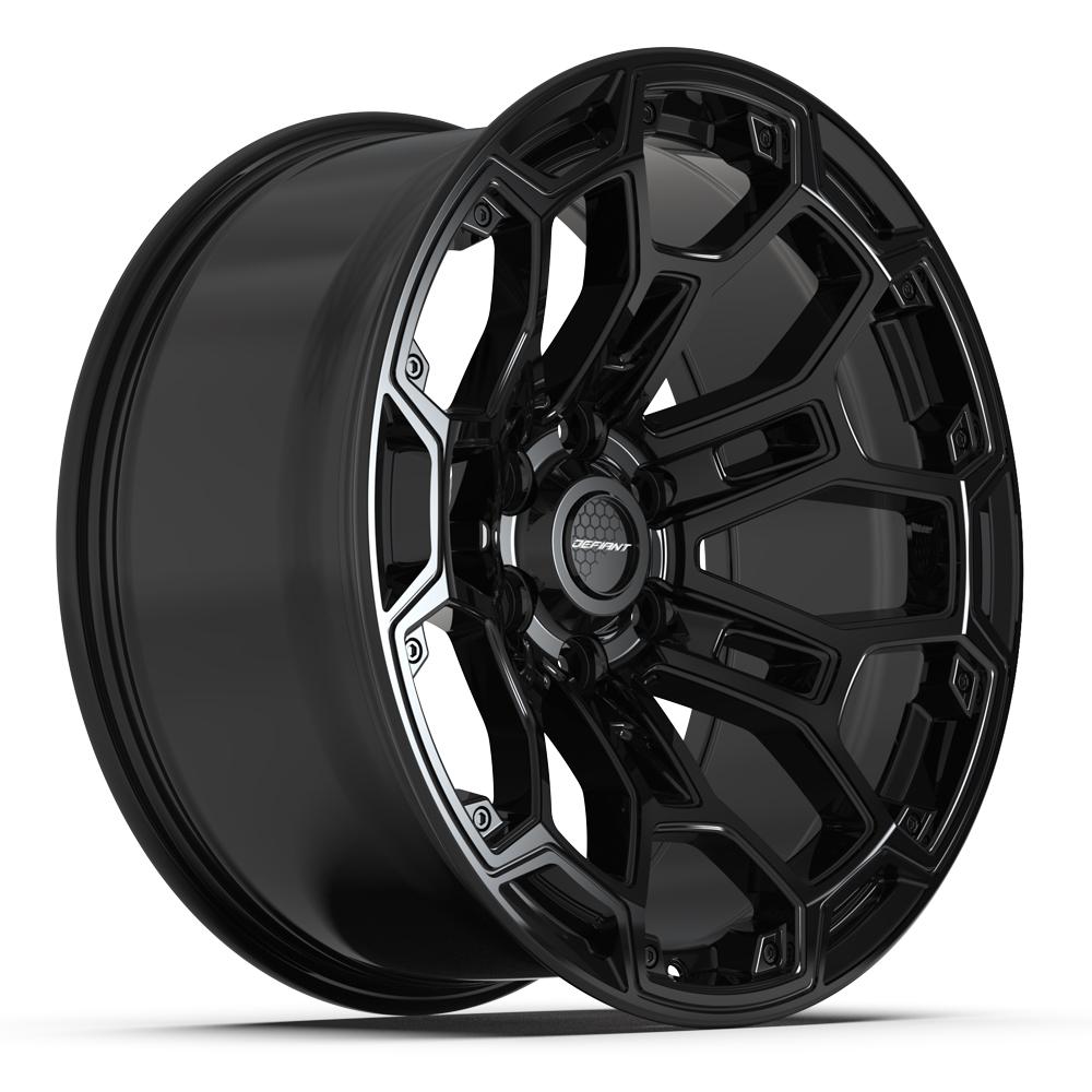 DEFIANT DF03 Wheels - Gloss Black