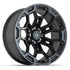 DEFIANT DF03 Wheels - Satin Black with Dark Satin Charcoal 2-Tone