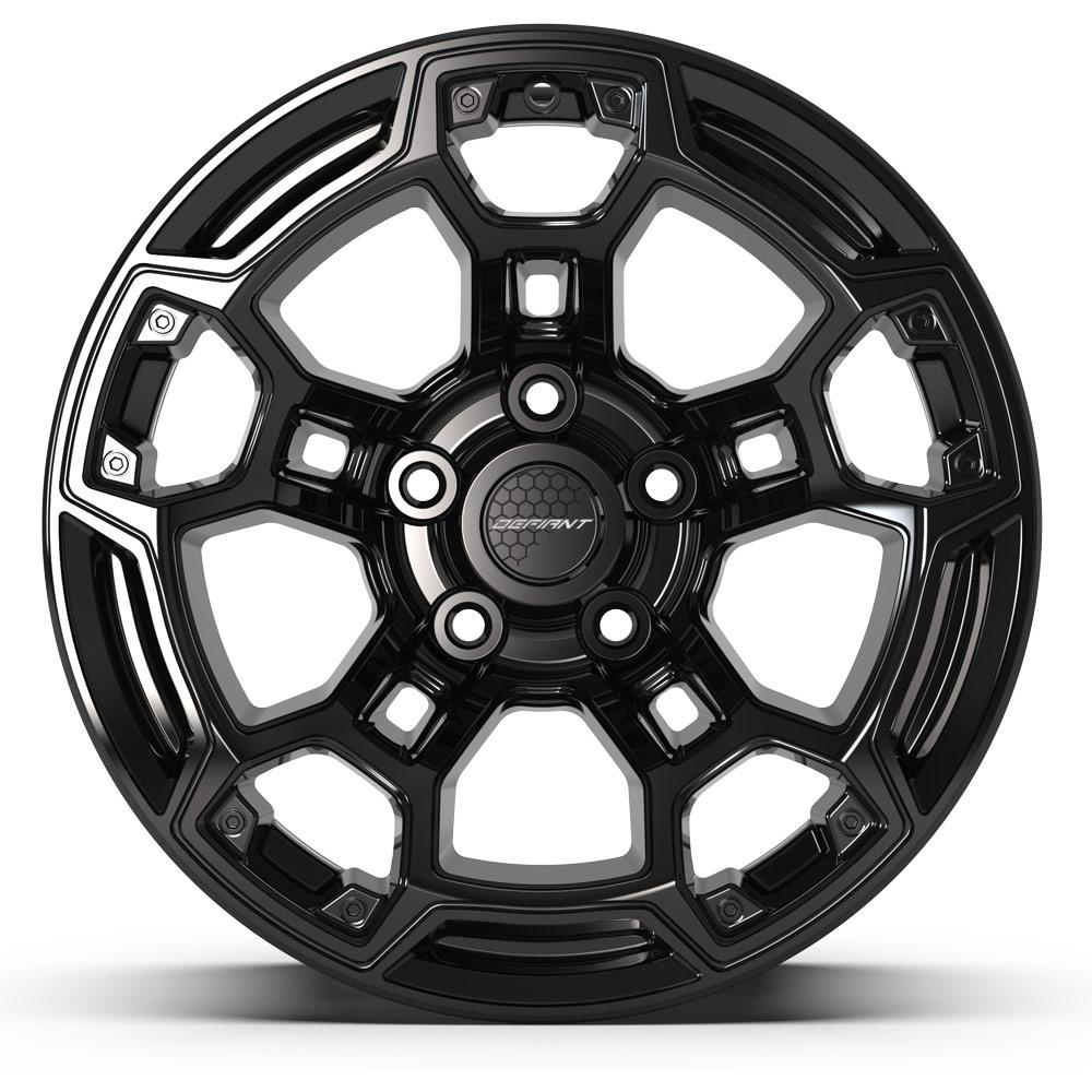 DEFIANT DF03B Wheels - Gloss Black