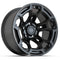 DEFIANT DF03B Wheels - Satin Black with Dark Satin Charcoal 2-Tone