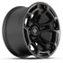 DEFIANT DF03B Wheels - Satin Black with Dark Satin Charcoal 2-Tone