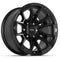 DEFIANT DF04 Wheels - Satin Black