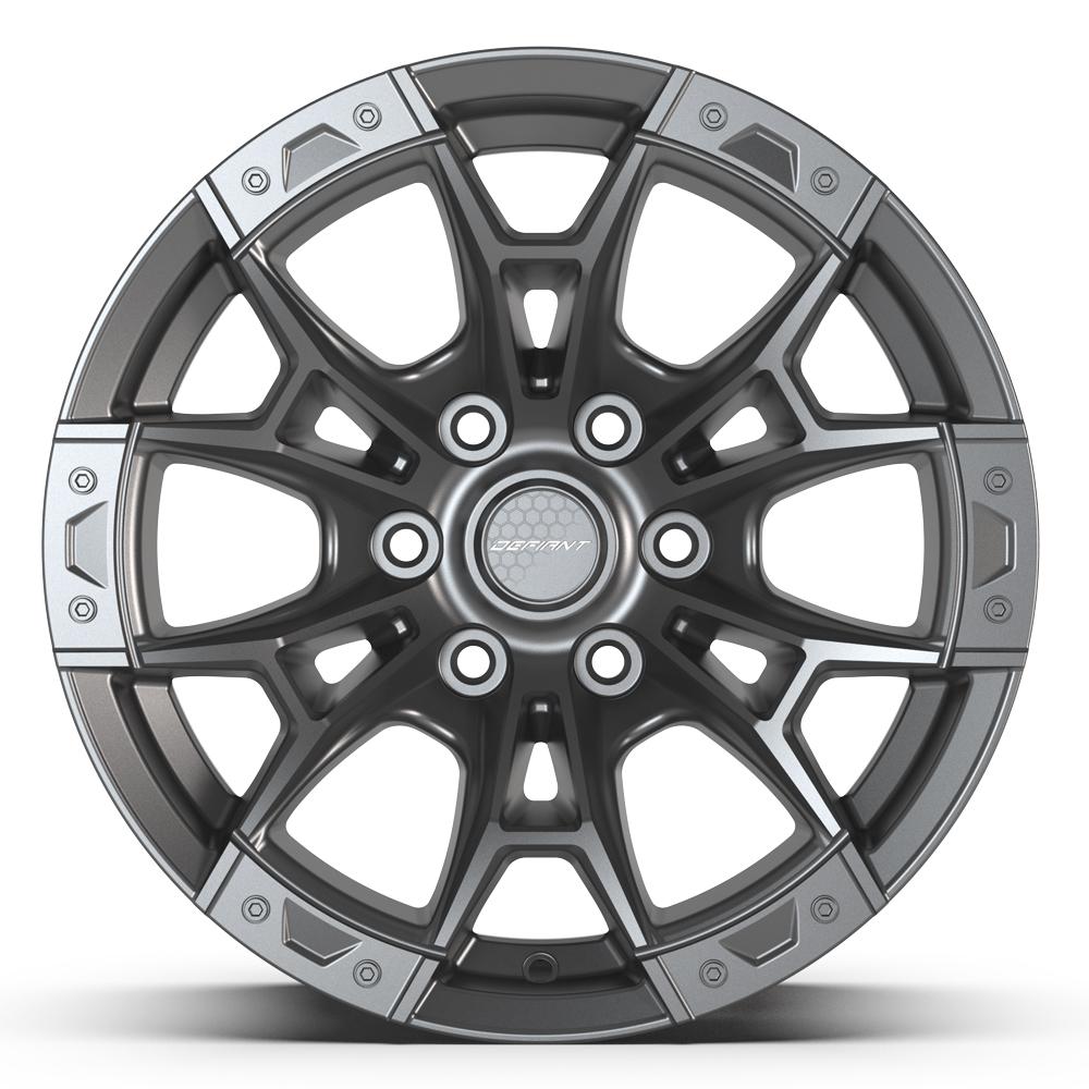 DEFIANT DF04 Wheels - Dark Satin Charcoal