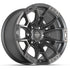DEFIANT DF04 Wheels - Dark Satin Charcoal