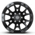 DEFIANT DF04 Wheels - Satin Black