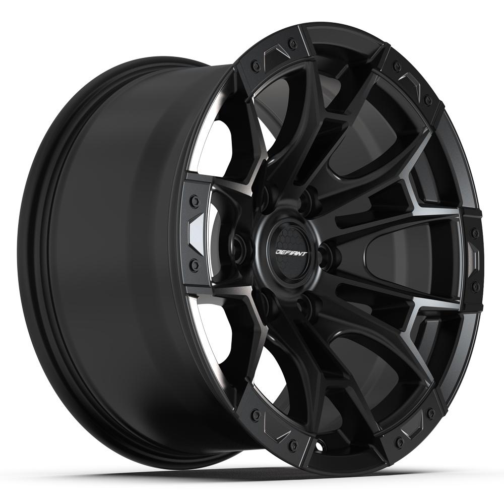 DEFIANT DF04 Wheels - Satin Black