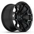 DEFIANT DF04 Wheels - Satin Black