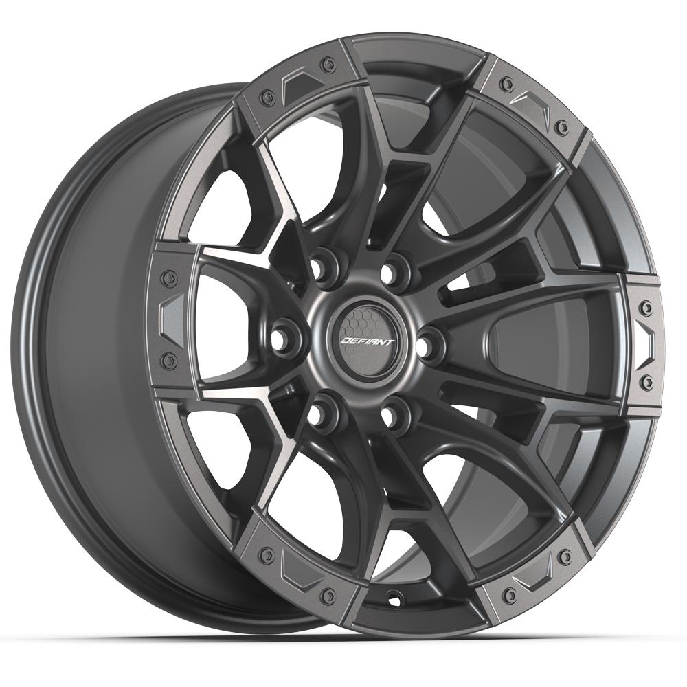 DEFIANT DF04 Wheels - Satin Gunmetal