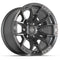 DEFIANT DF04 Wheels - Satin Gunmetal