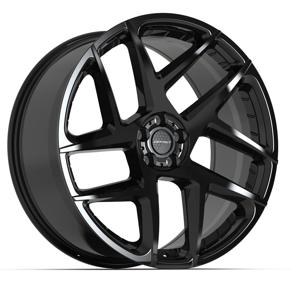 DEFIANT DF05 Wheels - Gloss Black