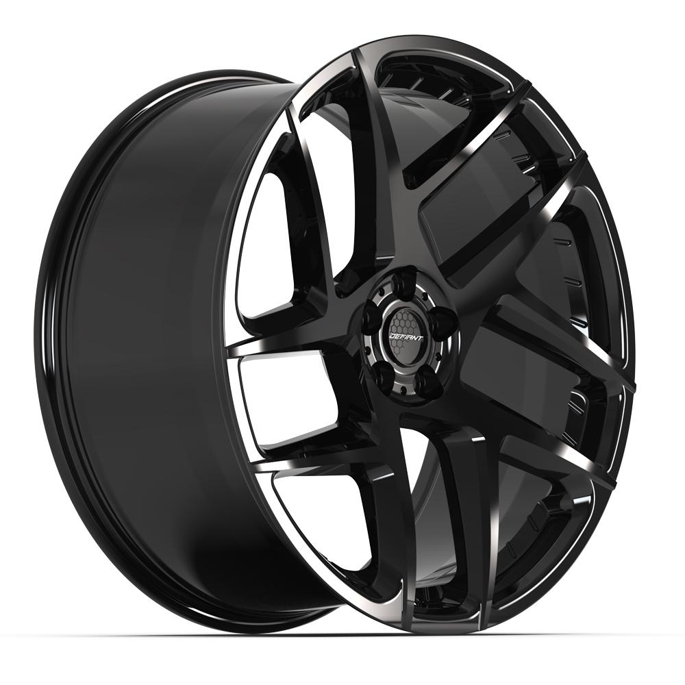 DEFIANT DF05 Wheels - Gloss Black