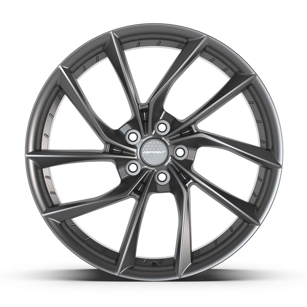 DEFIANT DF06 Wheels - Dark Satin Charcoal