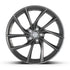 DEFIANT DF06 Wheels - Dark Satin Charcoal