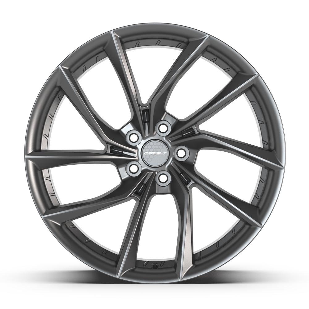 DEFIANT DF06 Wheels - Dark Satin Charcoal