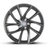 DEFIANT DF06 Wheels - Dark Satin Charcoal