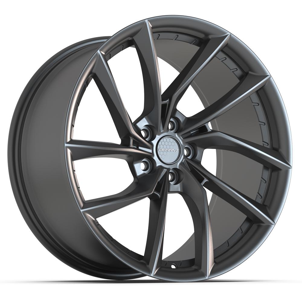 DEFIANT DF06 Wheels - Dark Satin Charcoal