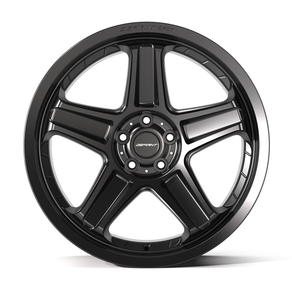 DEFIANT DF07 Wheels - Satin Black