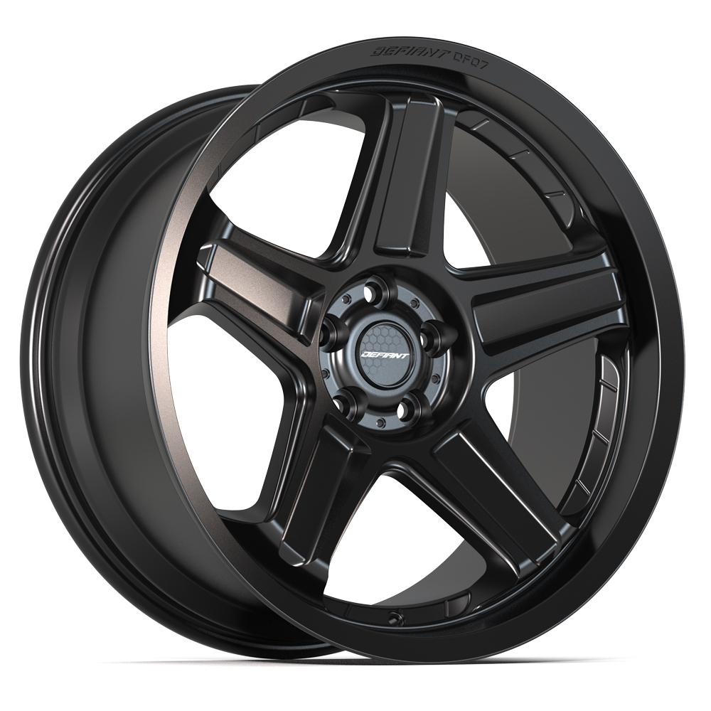 DEFIANT DF07 Wheels - Satin Black