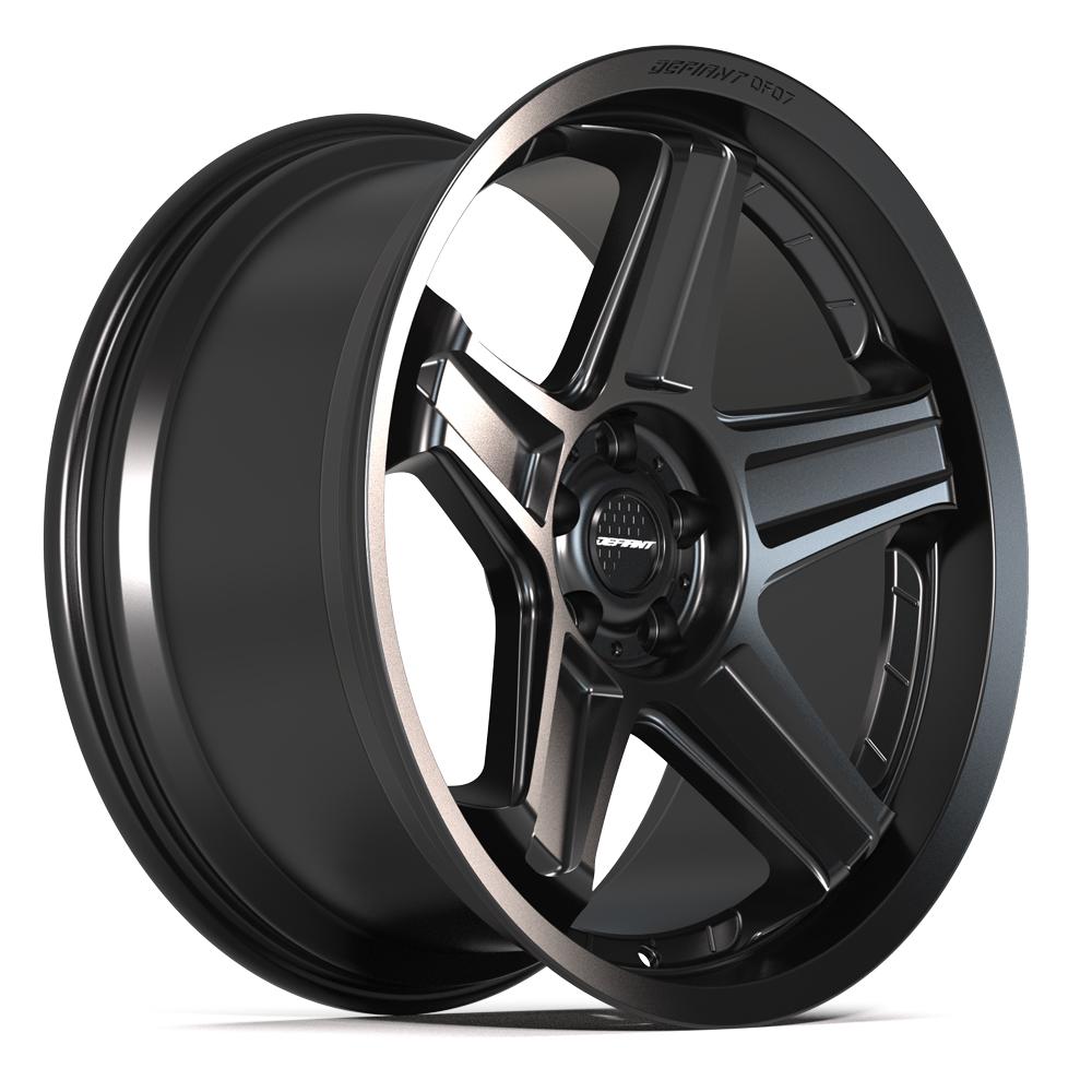 DEFIANT DF07 Wheels - Satin Black