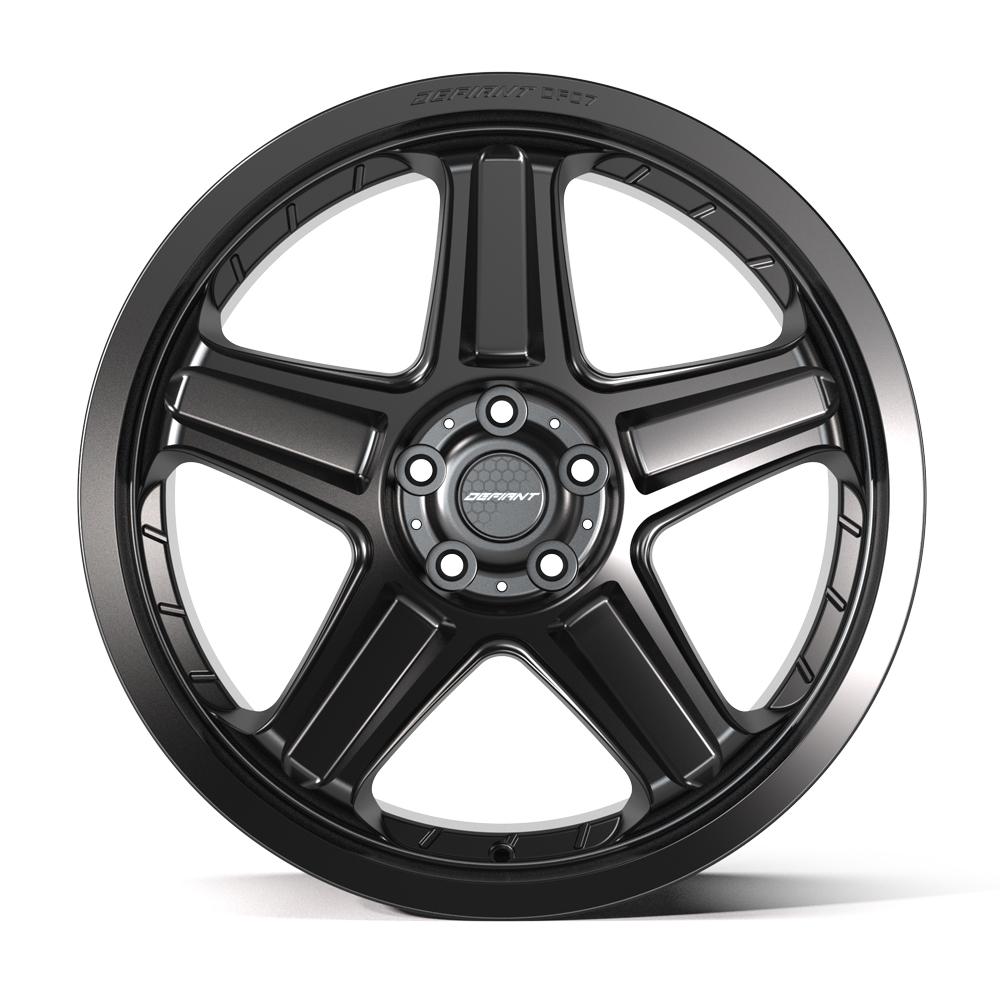 DEFIANT DF07 Wheels - Satin Black