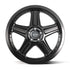 DEFIANT DF07 Wheels - Satin Black
