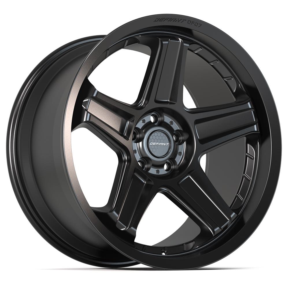 DEFIANT DF07 Wheels - Satin Black