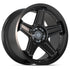DEFIANT DF07 Wheels - Satin Black
