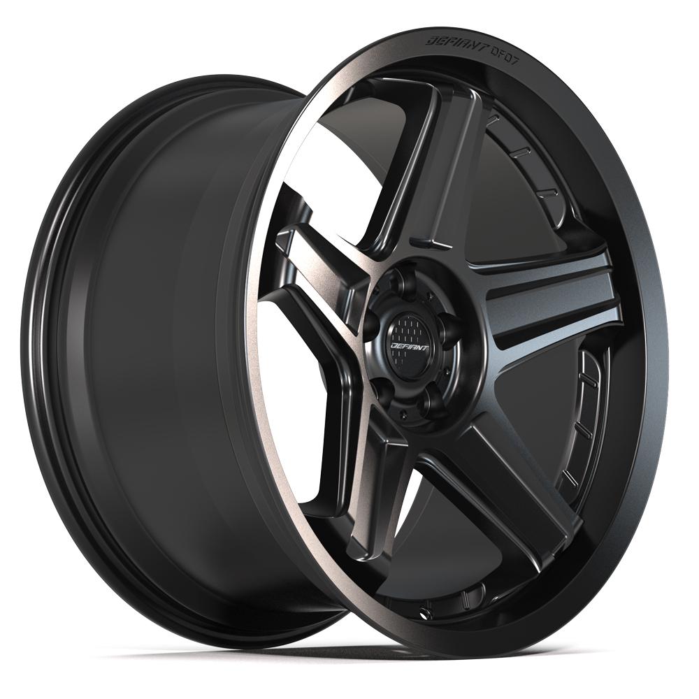 DEFIANT DF07 Wheels - Satin Black